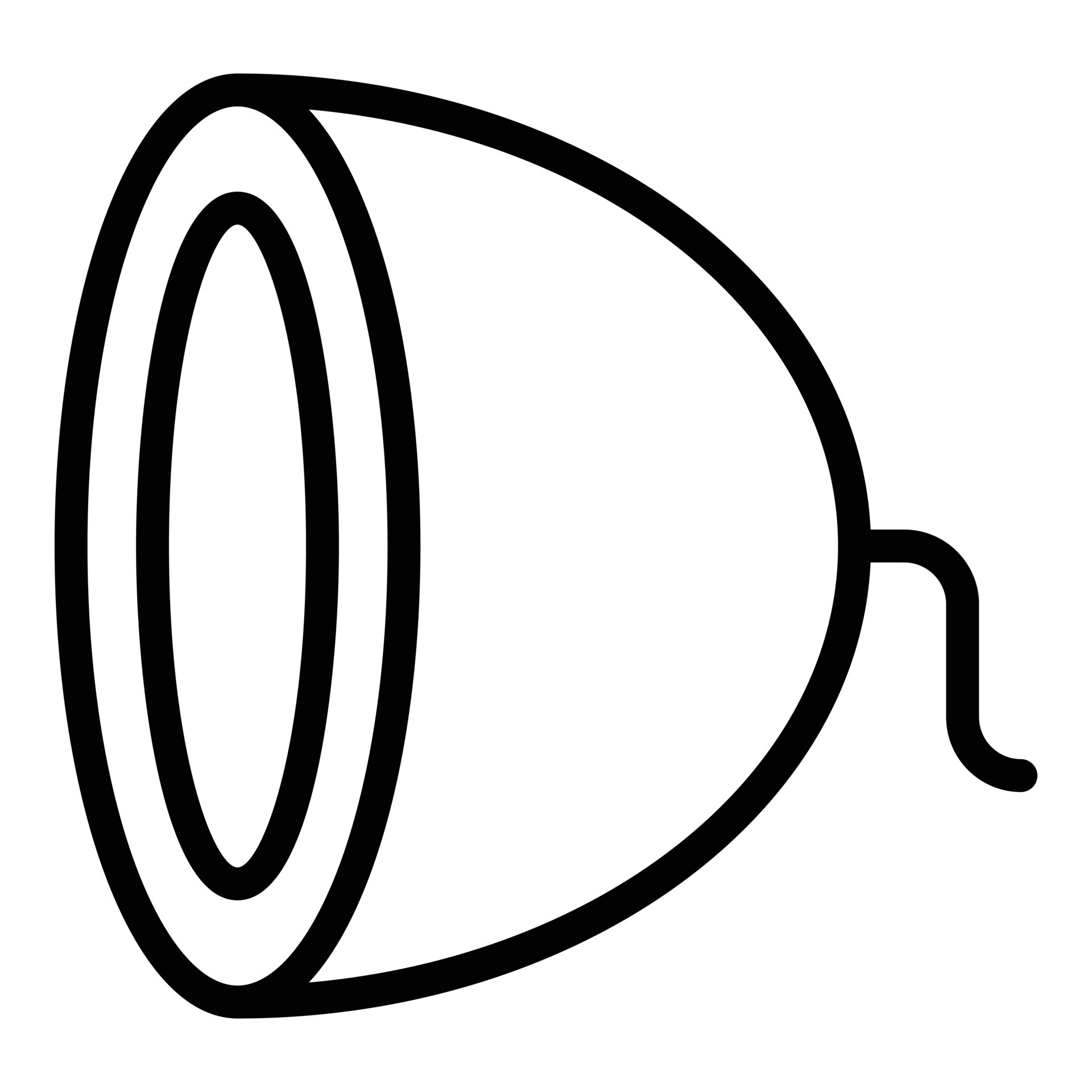 Bike light icon outline vector. Motorcycle equipment 15101697 Vector