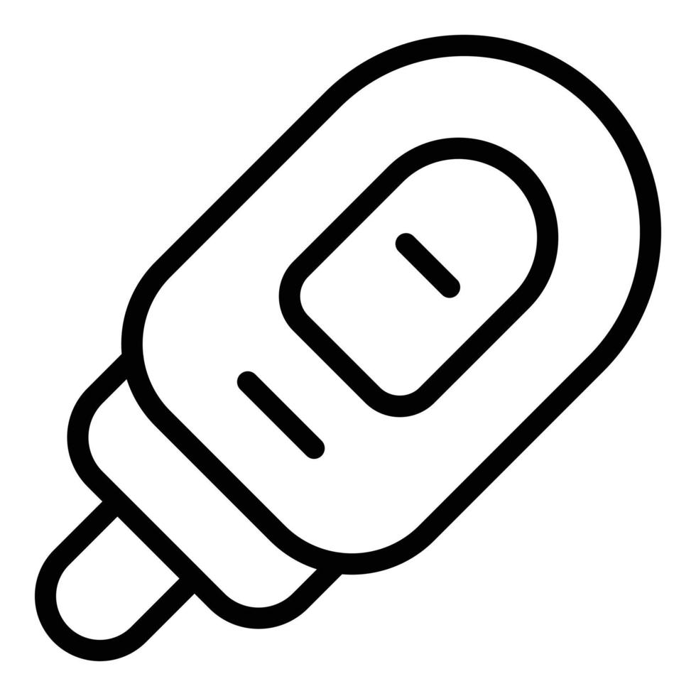 Female test icon outline vector. Positive test vector