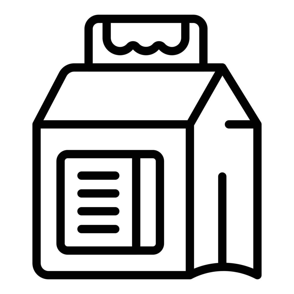 Detergent icon outline vector. Laundry product vector