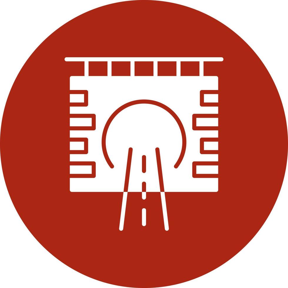 Tunnel Creative Icon Design vector