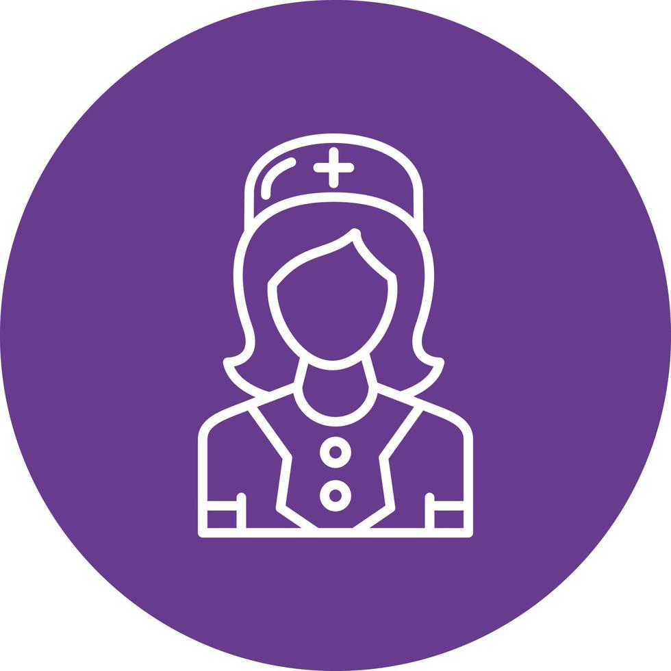 Nurse Creative Icon Design vector