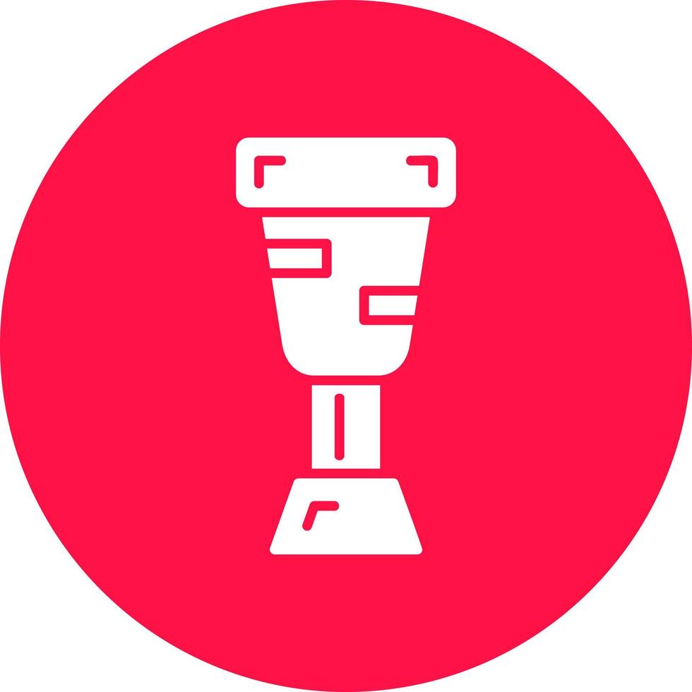 Peg Leg Creative Icon Design vector