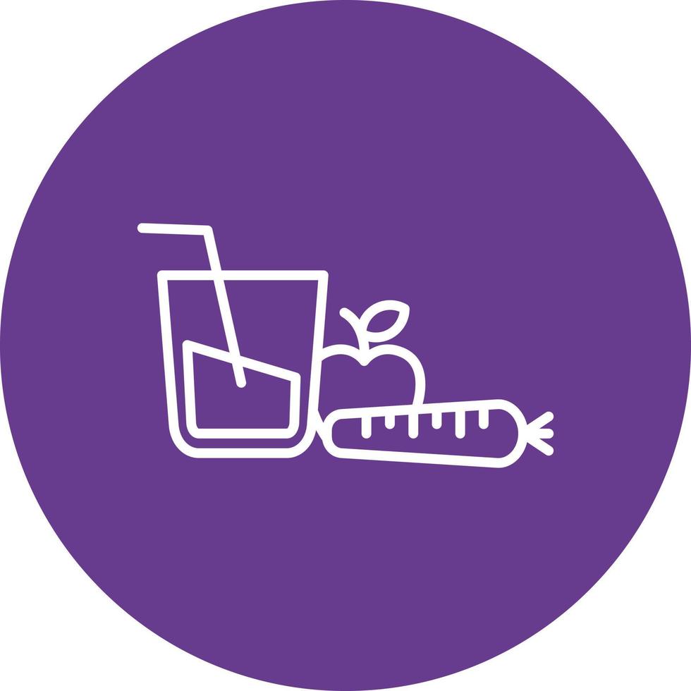 Diet Food Creative Icon Design vector