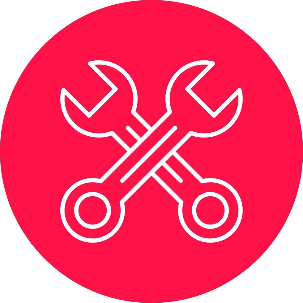 Key Mechanic Creative Icon Design vector