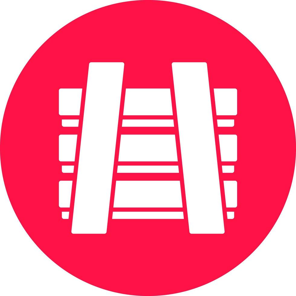 Railway Creative Icon Design vector