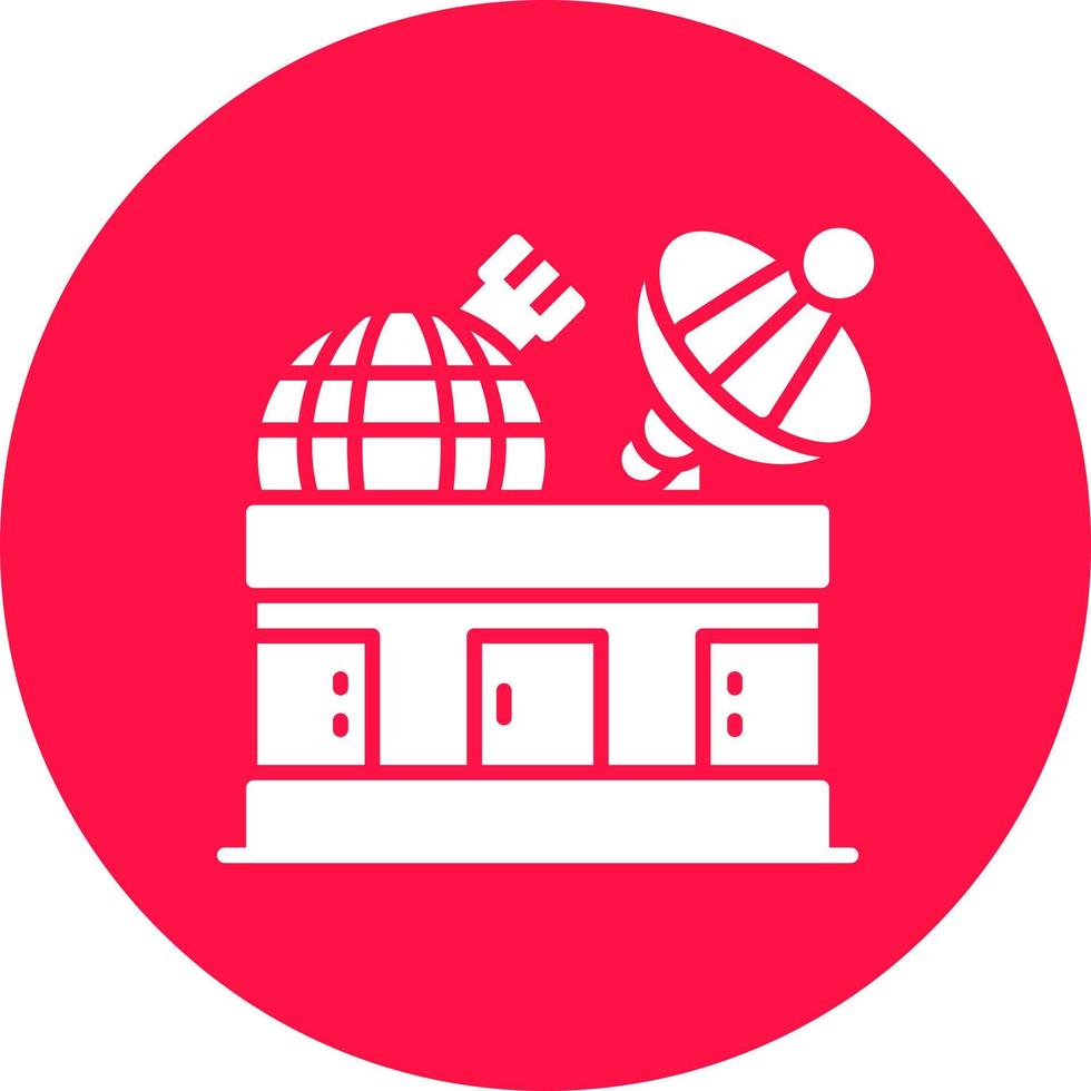 Observatory Creative Icon Design vector