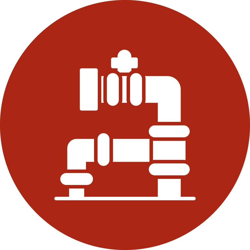 Pipeline Creative Icon Design vector