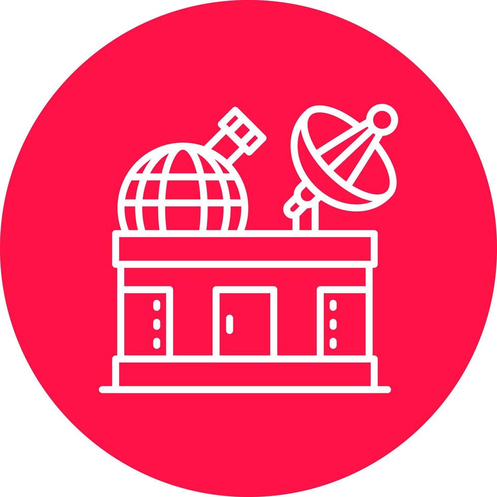 Observatory Creative Icon Design vector