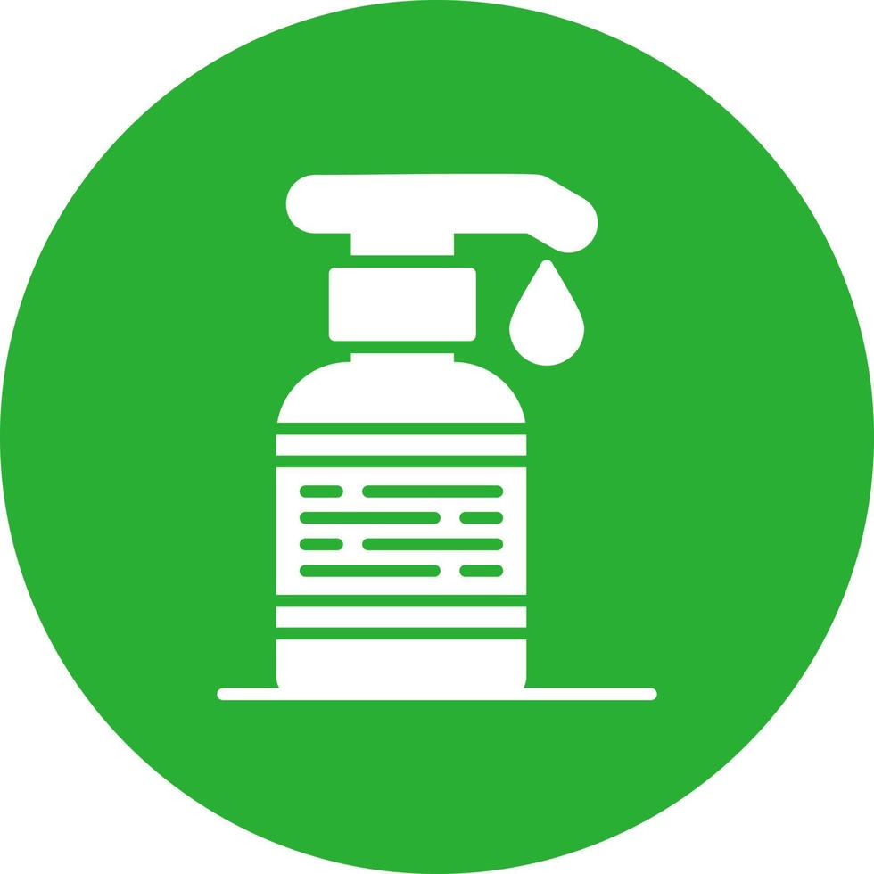 Shampoo Creative Icon Design vector