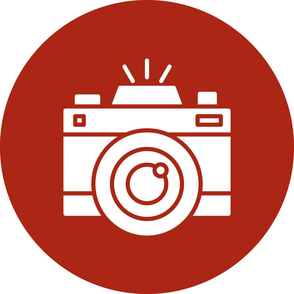 Camera Creative Icon Design vector