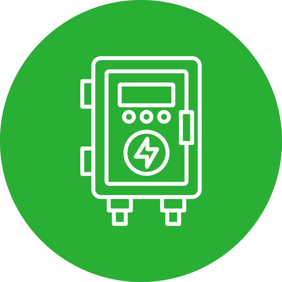 Fuse Box Creative Icon Design vector