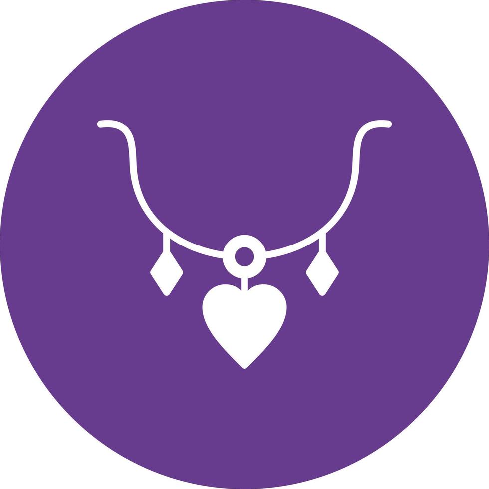 Necklace Creative Icon Design vector