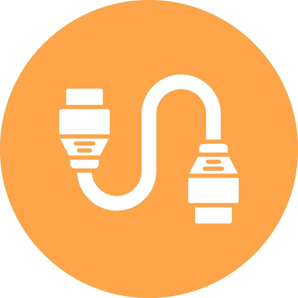 Cable Creative Icon Design vector