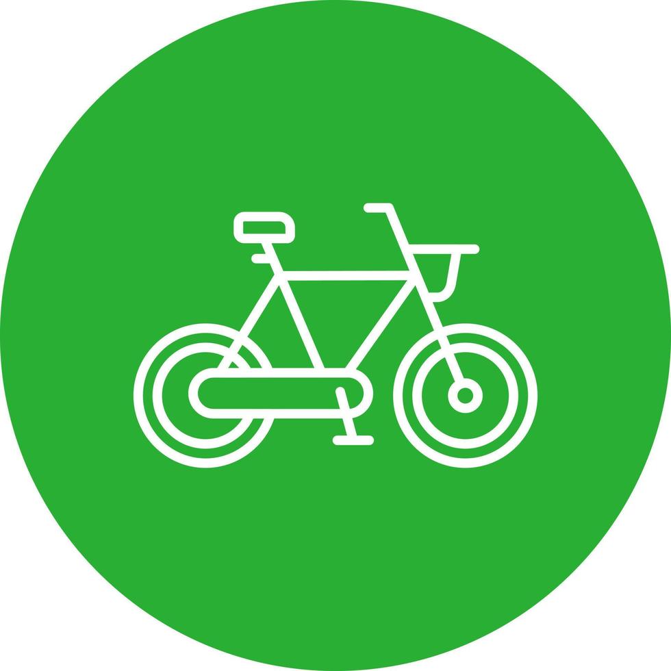 diseño de icono creativo de bicicleta vector