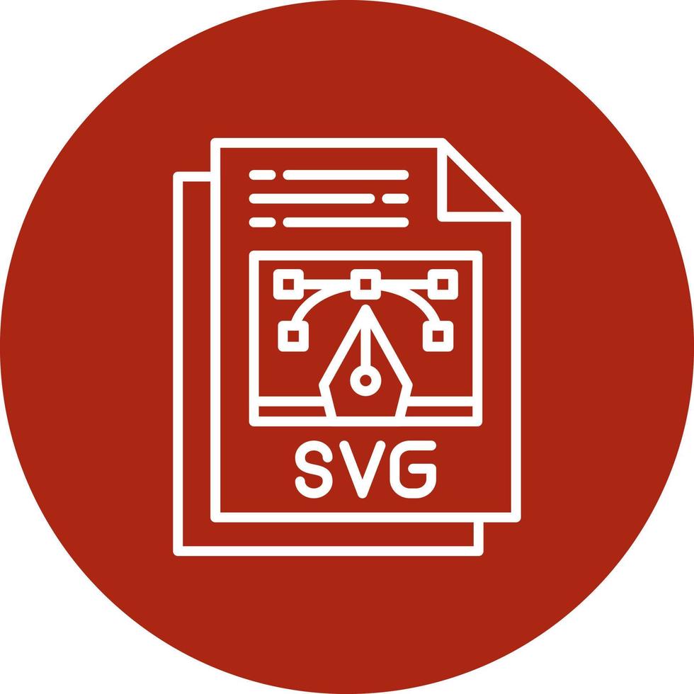 diseño de icono creativo de archivo svg vector