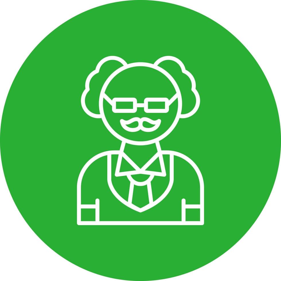 Professor Creative Icon Design vector