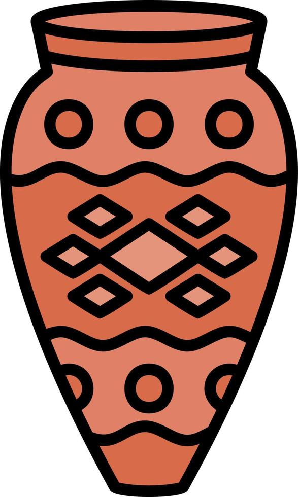 Vase Creative Icon Design vector