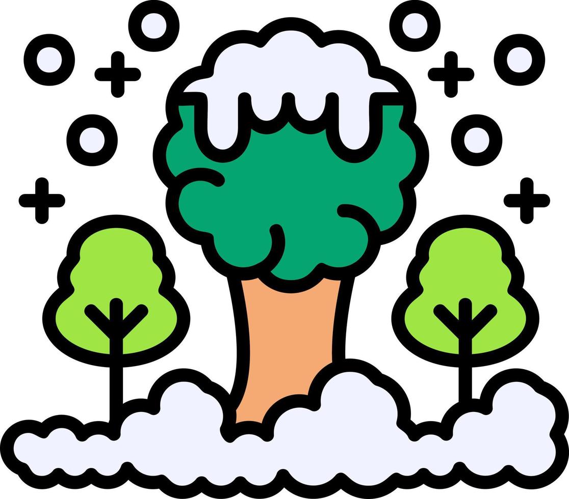 Trees Creative Icon Design vector