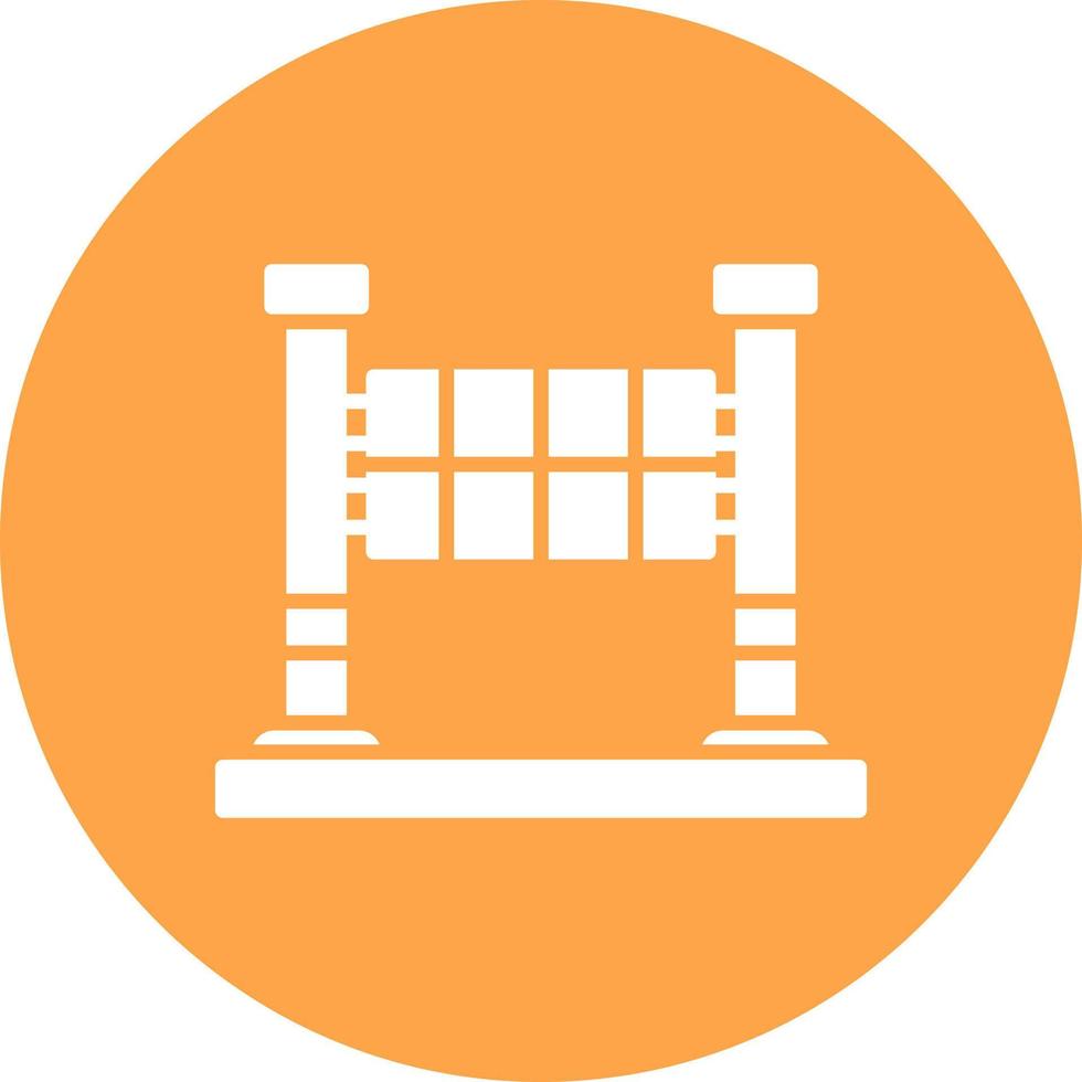 Finish Line Creative Icon Design vector