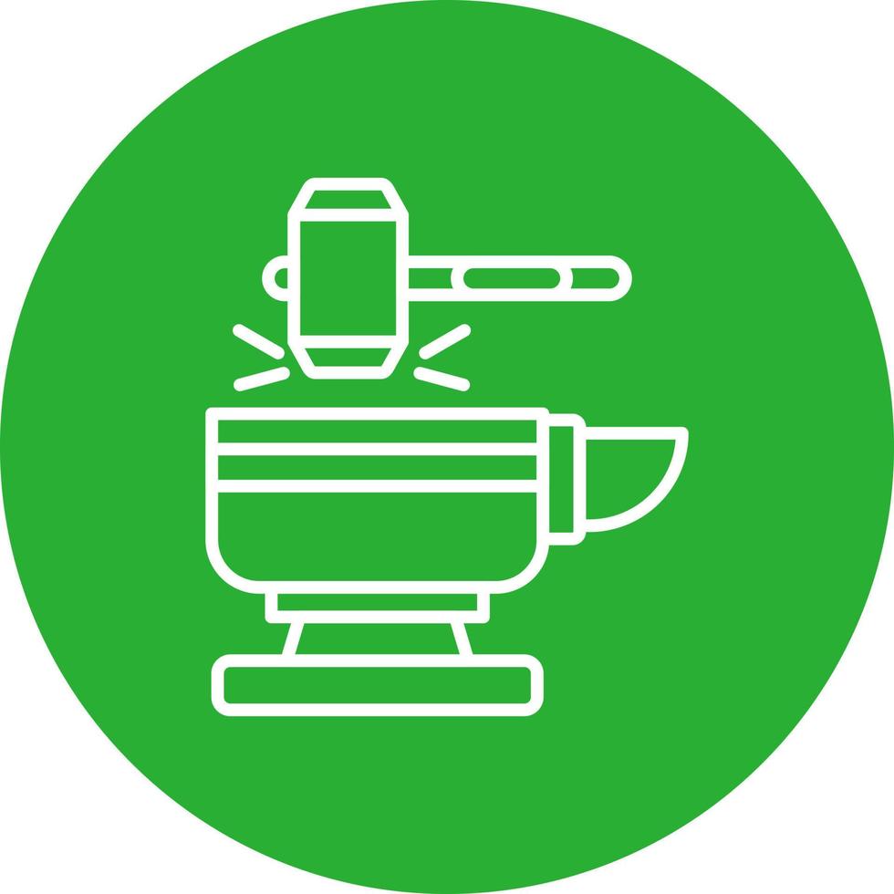 Blacksmith Creative Icon Design vector