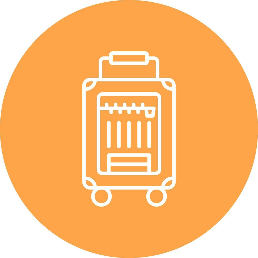 Luggage Creative Icon Design vector