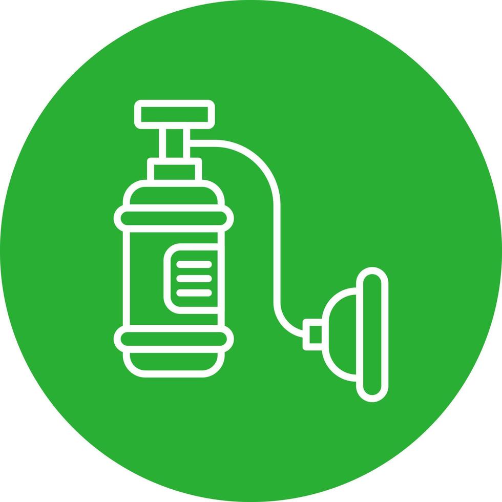 Oxygen Tank Creative Icon Design vector