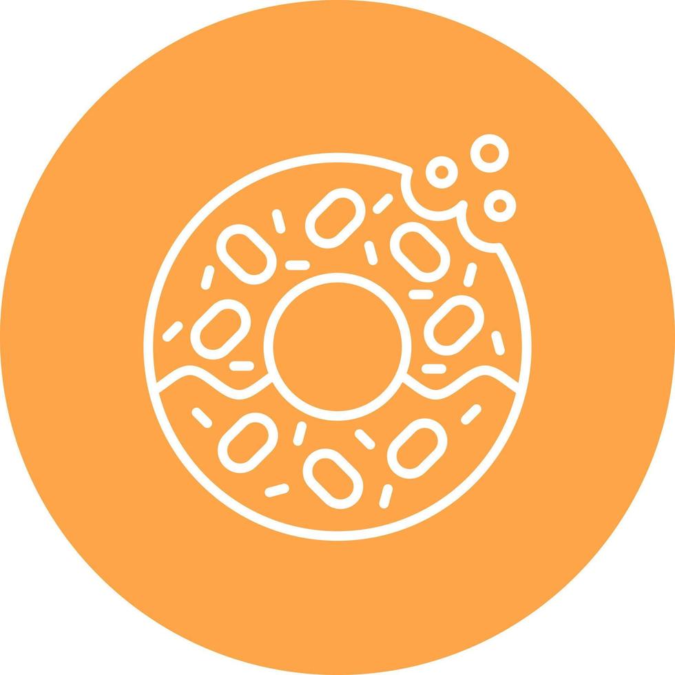 Donut Creative Icon Design vector