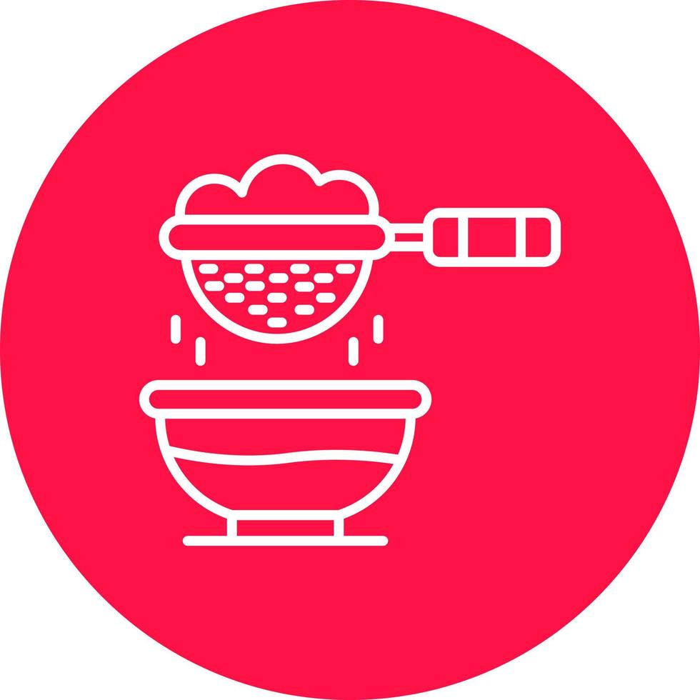 Strainer Creative Icon Design vector