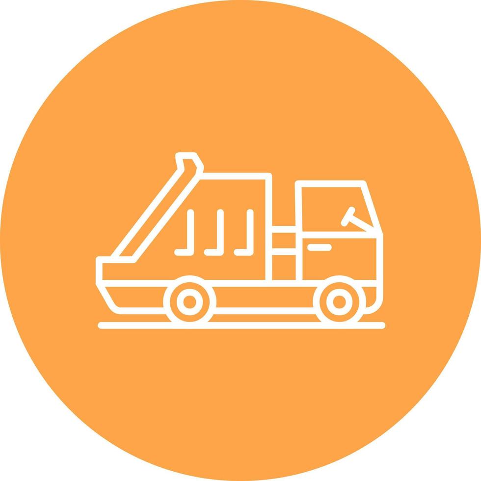 Car Waste Creative Icon Design vector