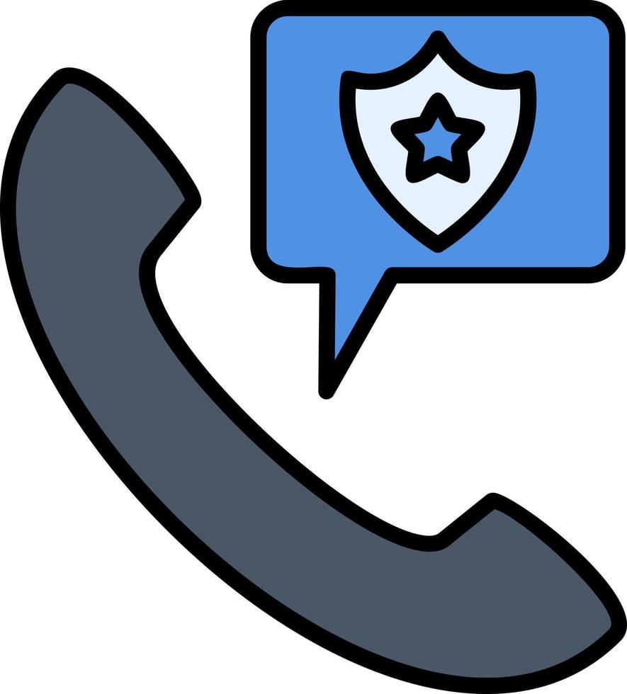 Police Call Creative Icon Design vector
