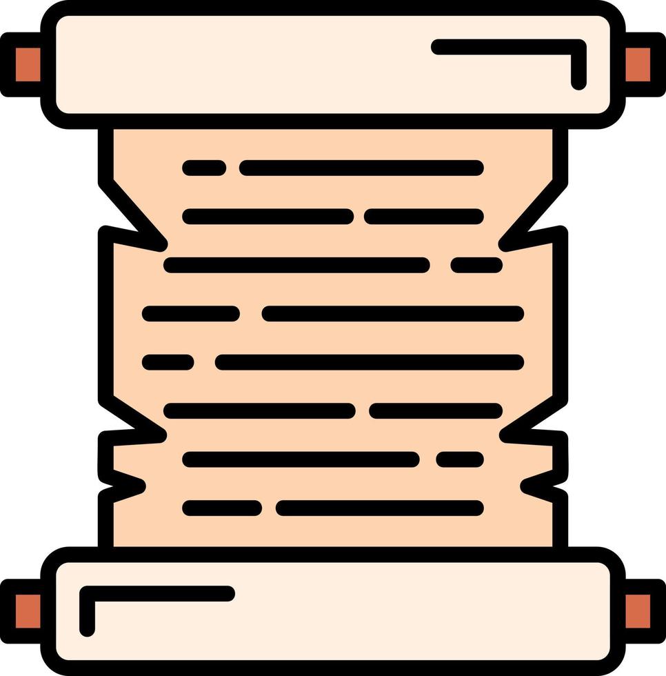 Old Paper Creative Icon Design vector