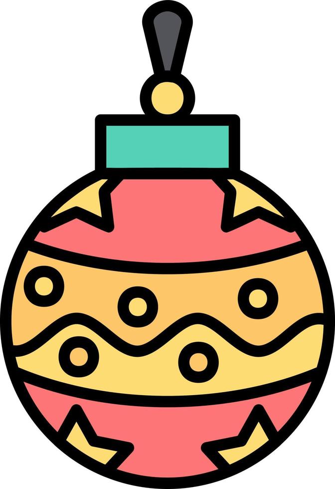 Bauble Creative Icon Design vector