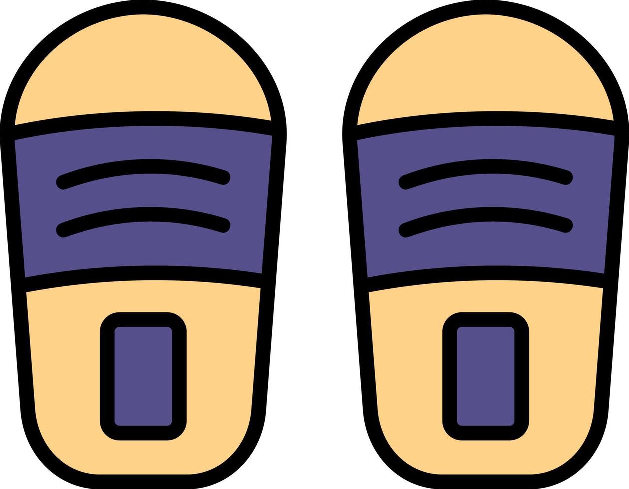 diseño de icono creativo de zapatillas vector