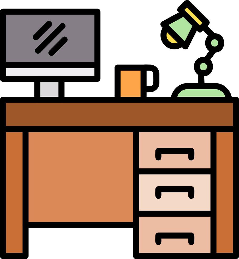 diseño de icono creativo de escritorio vector