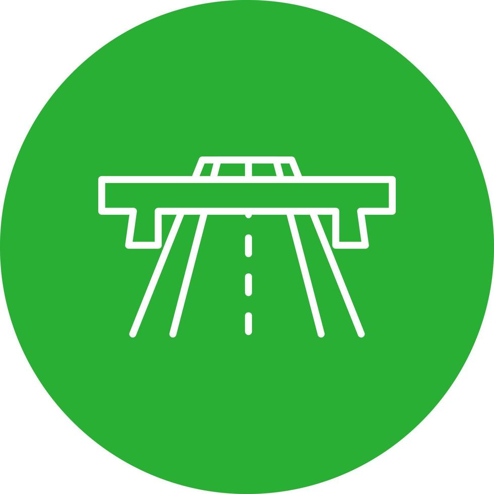 Road Creative Icon Design vector