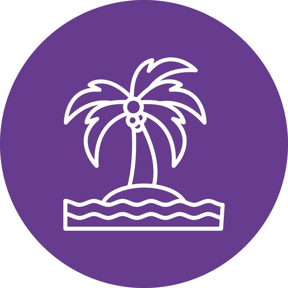 Island Creative Icon Design vector
