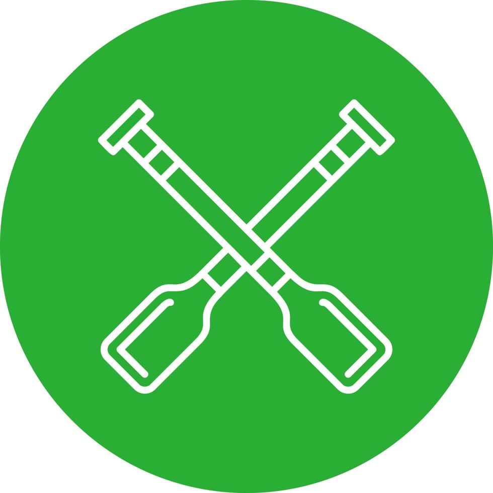 Rowing Creative Icon Design vector