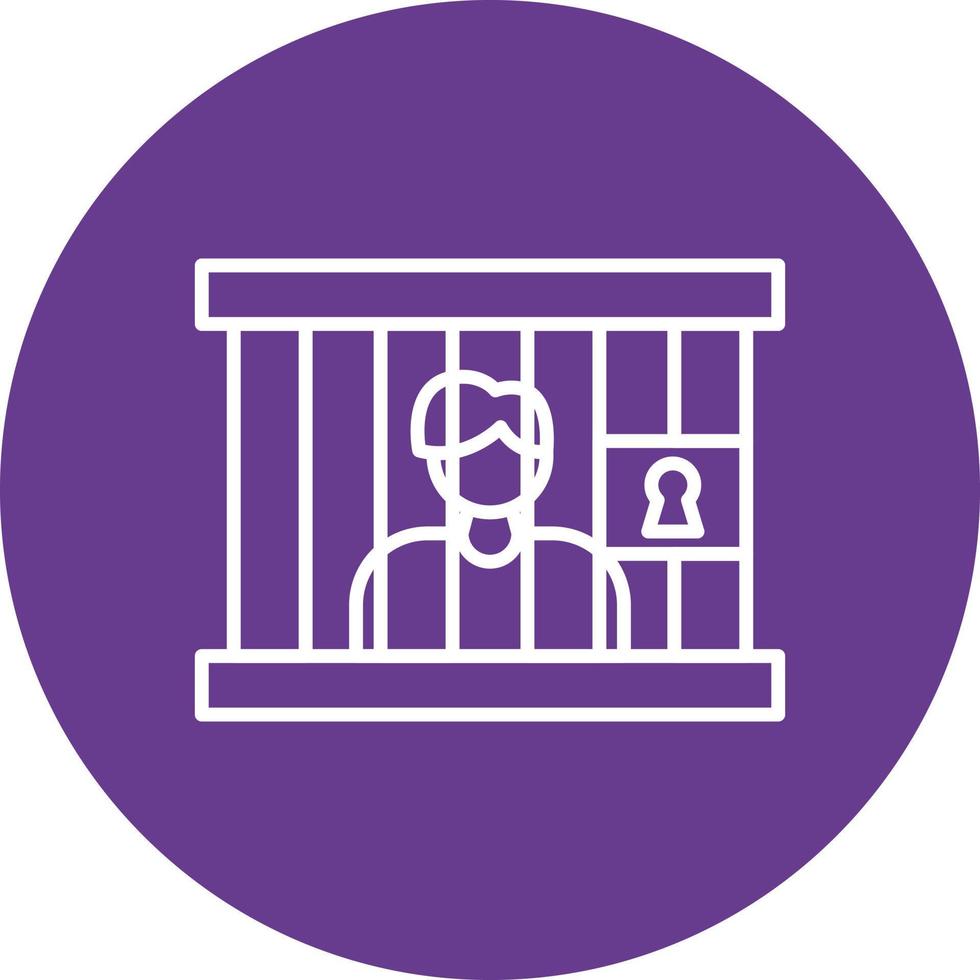 Prison Creative Icon Design vector