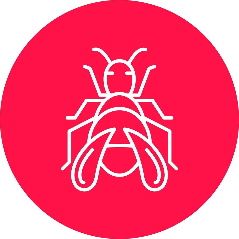 Bug Creative Icon Design vector