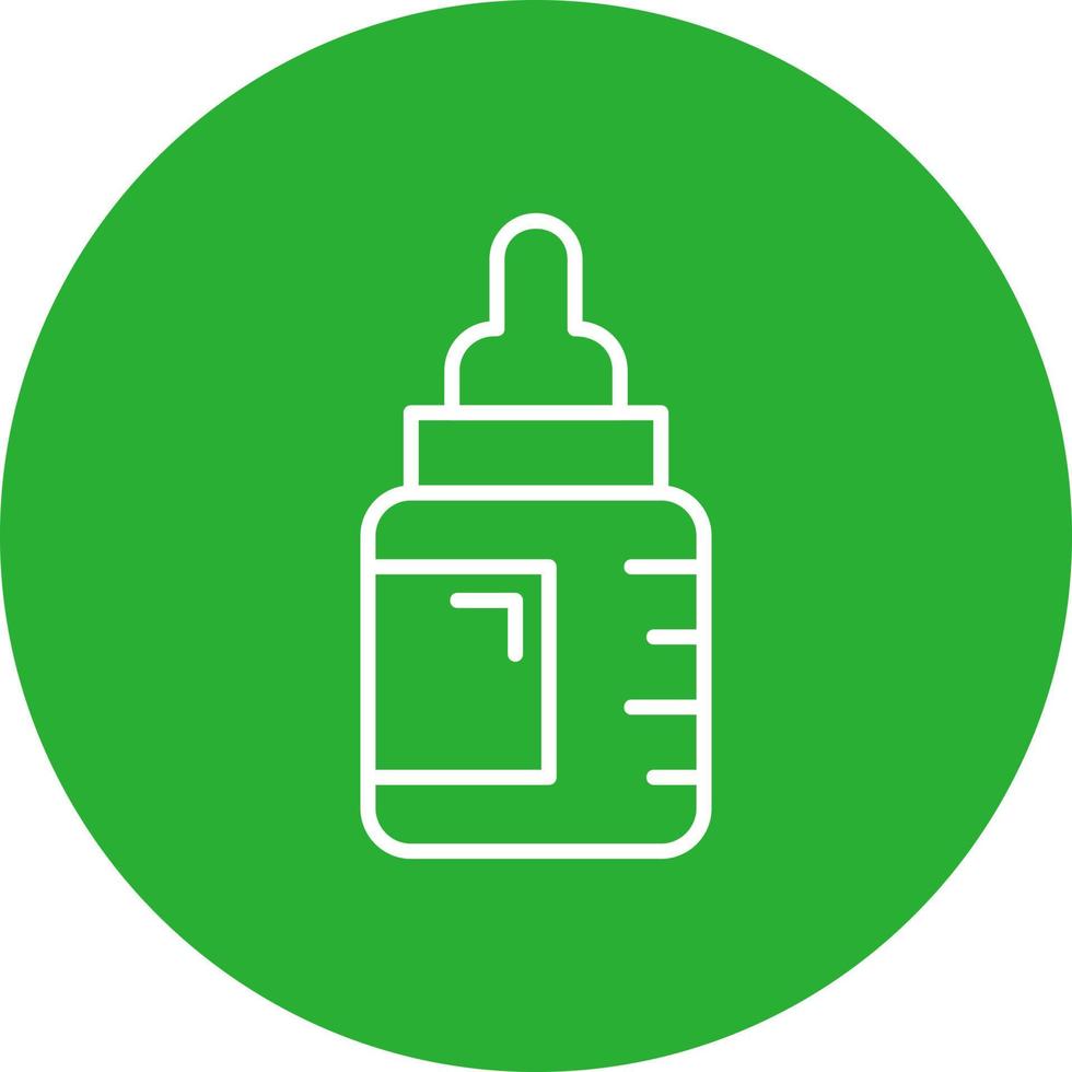 Feeding Bottle Creative Icon Design vector