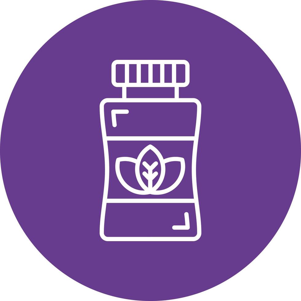 Mouthwash Creative Icon Design vector