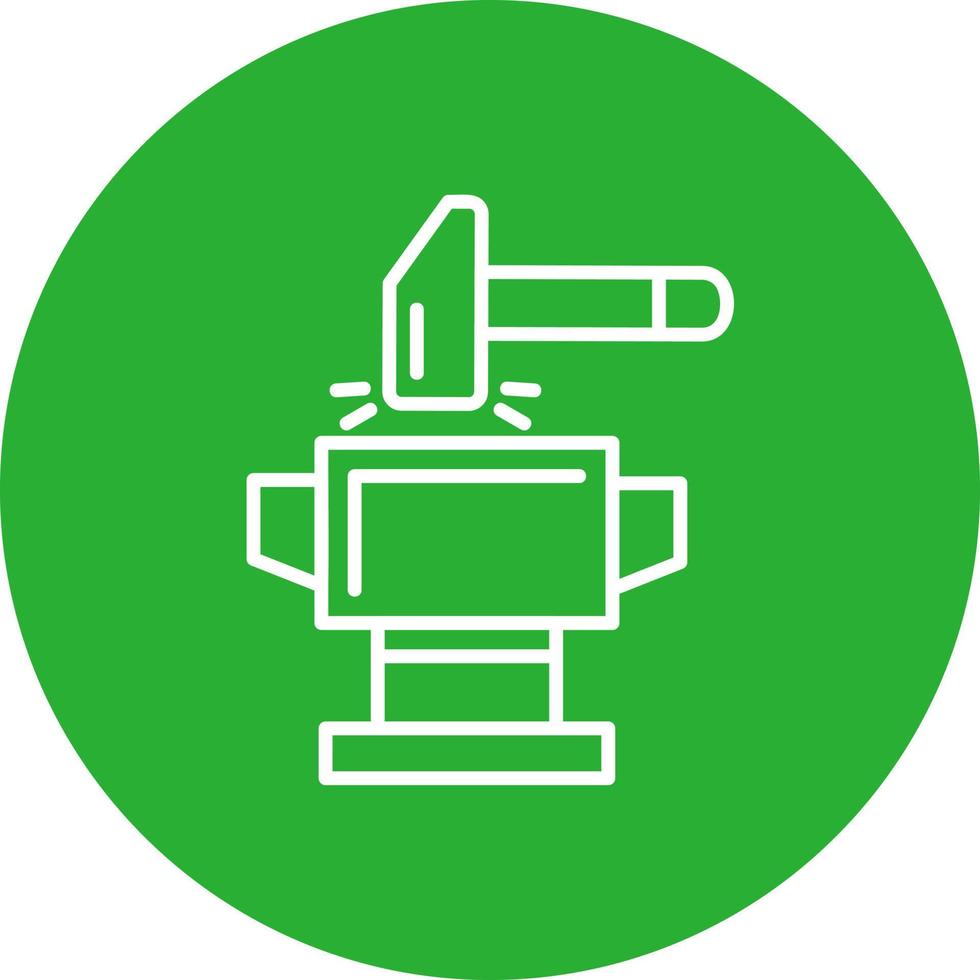 Blacksmith Creative Icon Design vector