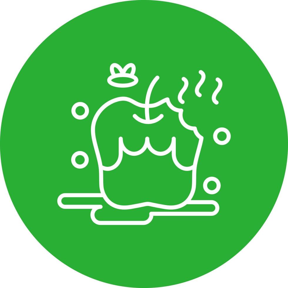 Rotten Creative Icon Design vector