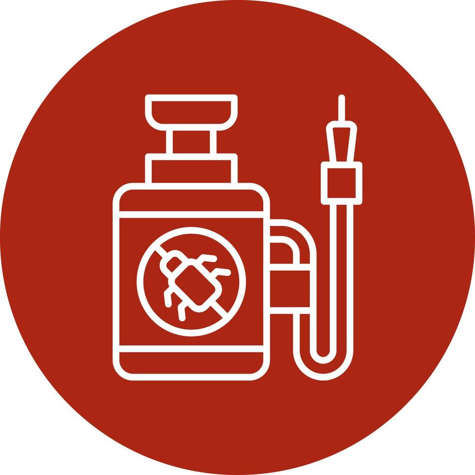 Pesticide Creative Icon Design vector