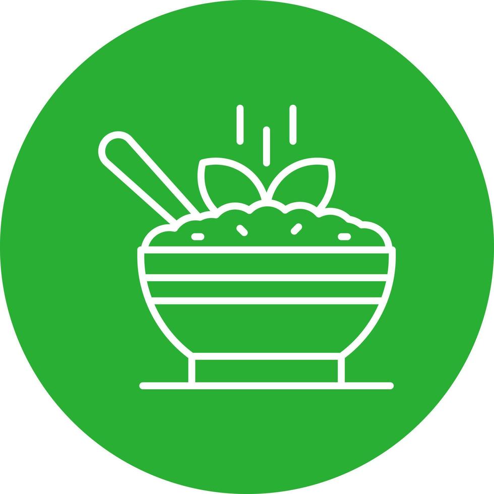 Porridge Creative Icon Design vector