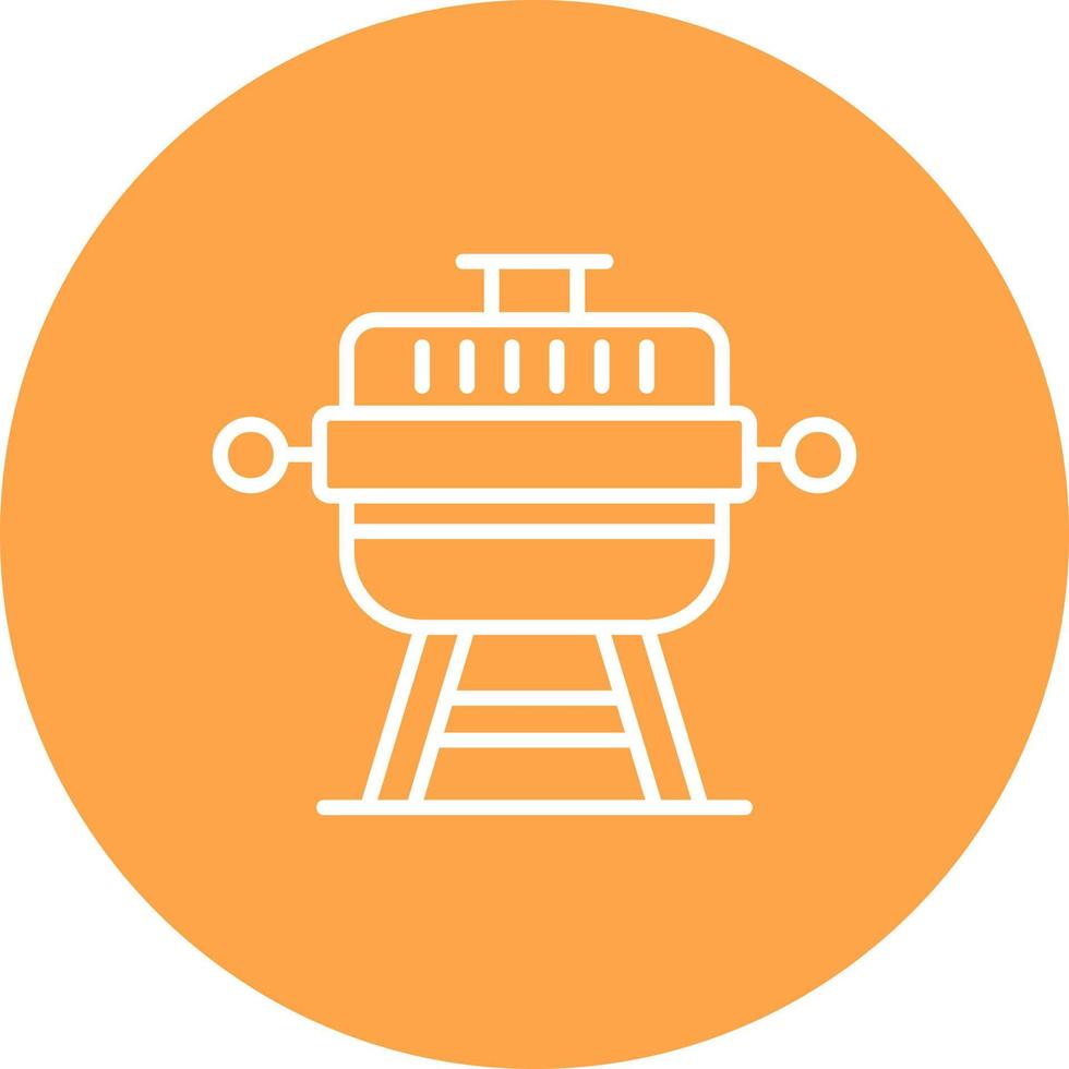 Grill Creative Icon Design vector