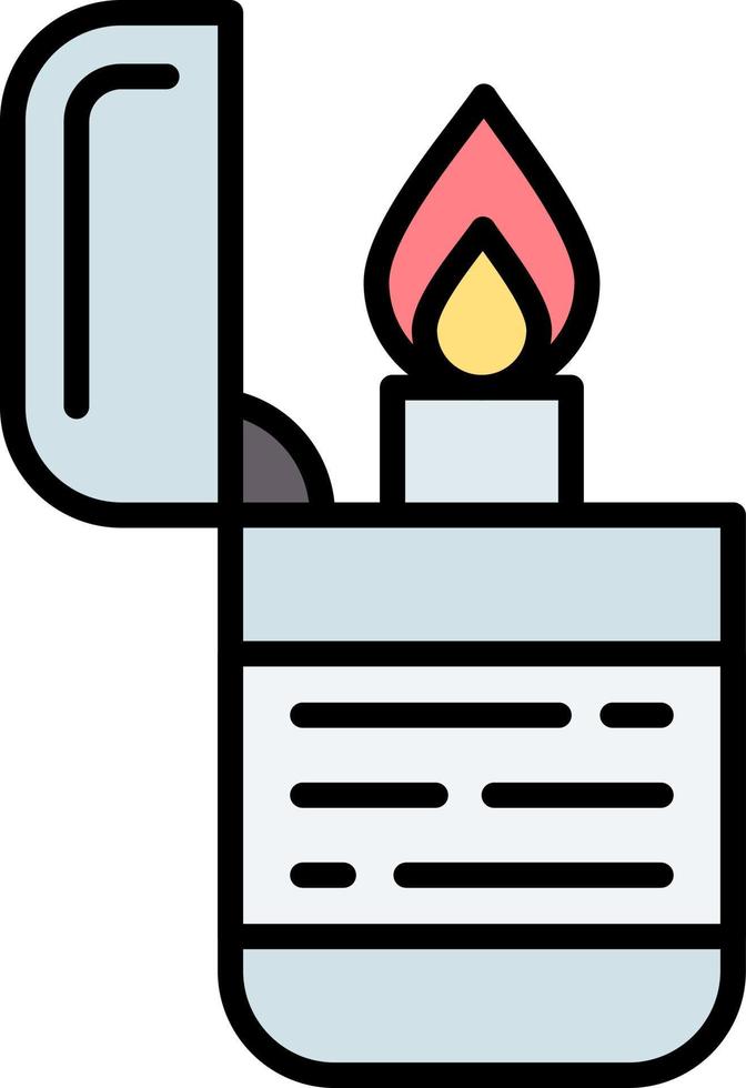 Lighter Creative Icon Design vector