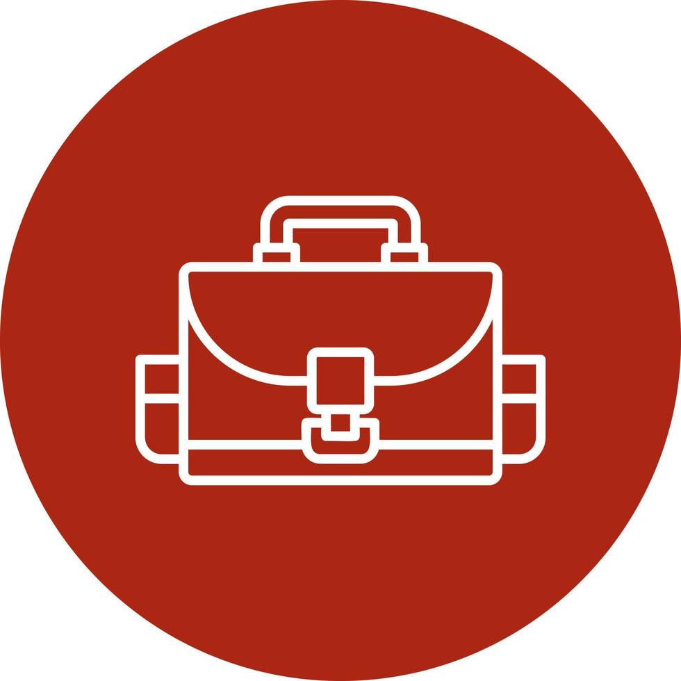 Camera Bag Creative Icon Design vector