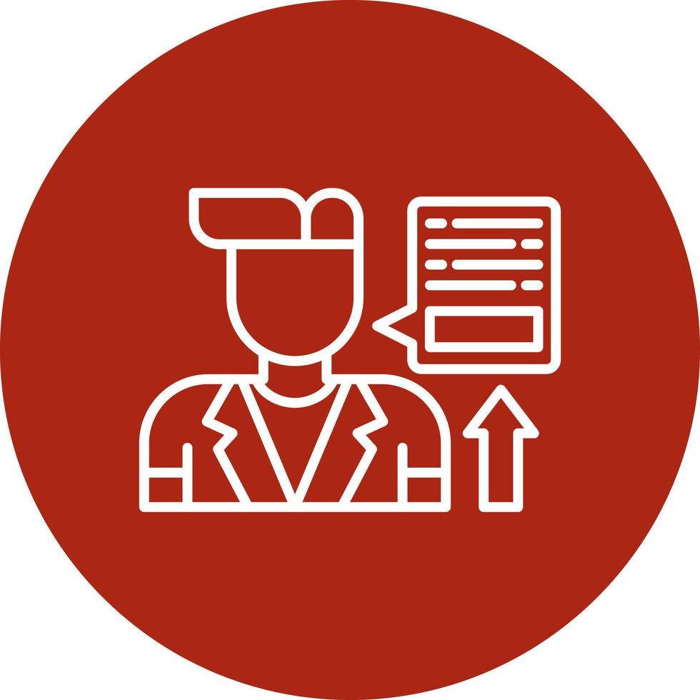 Employee Creative Icon Design vector