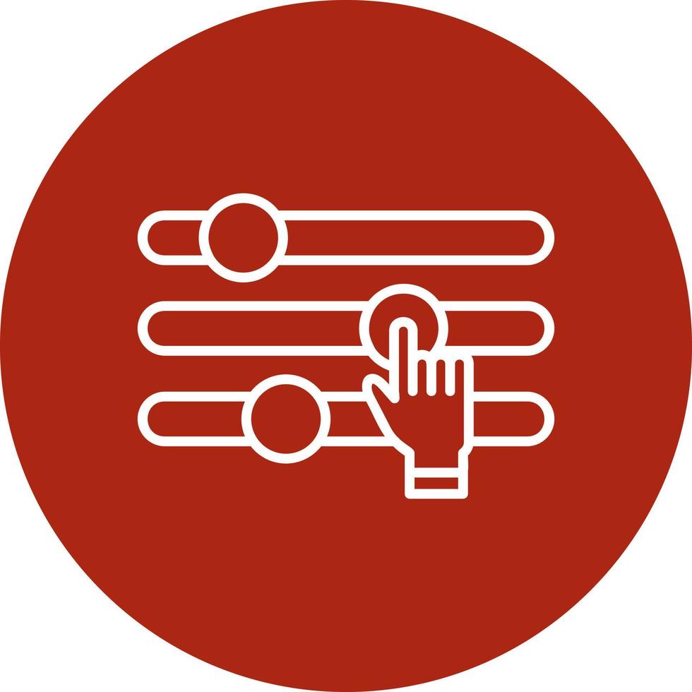 Adjust Creative Icon Design vector